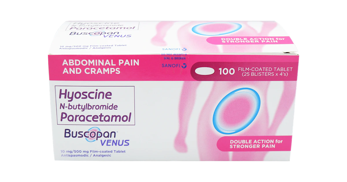 MyPharma | Buscopan Venus Tablet 10mg/500mg