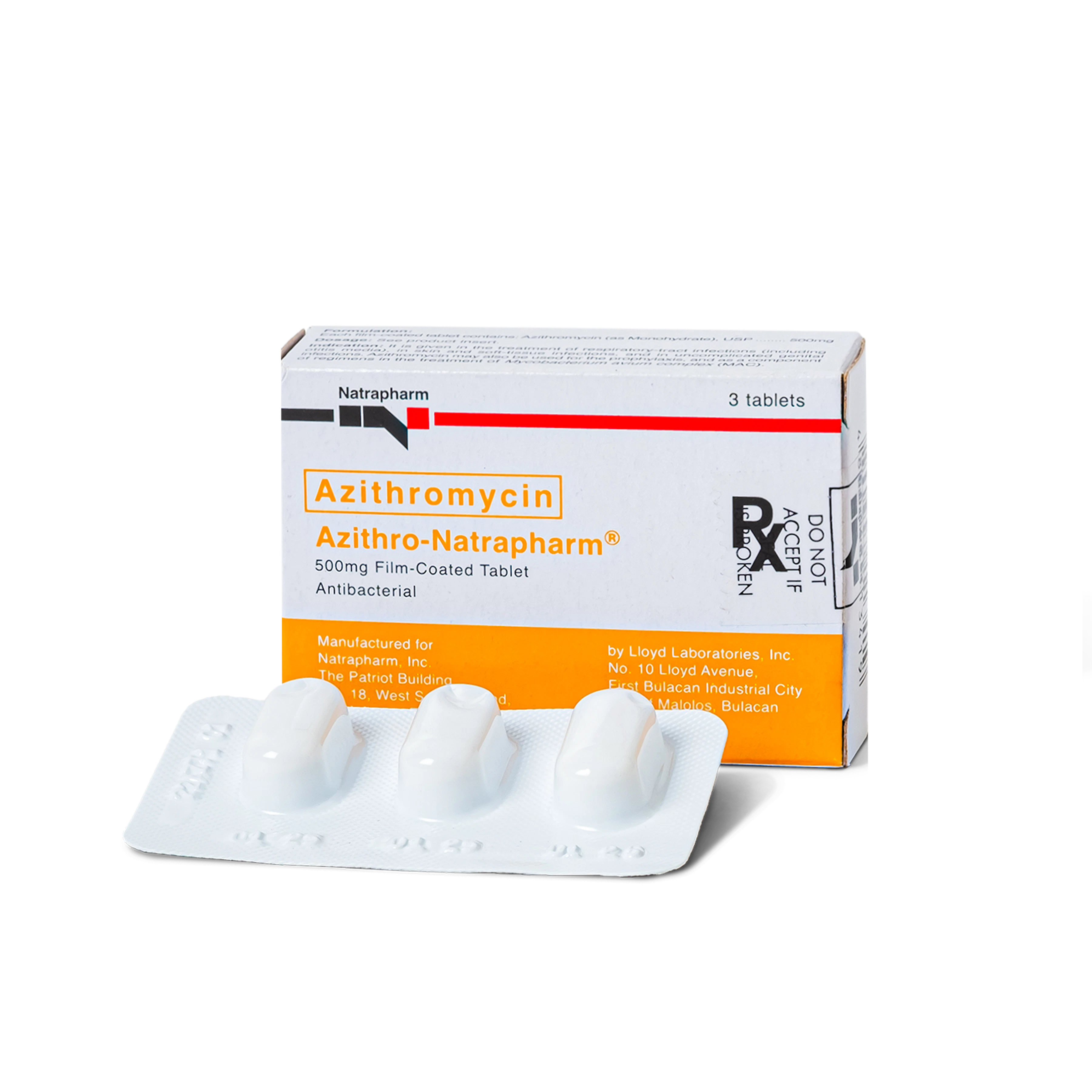 MyPharma | Natrapharm Azithro Tablet 500mg