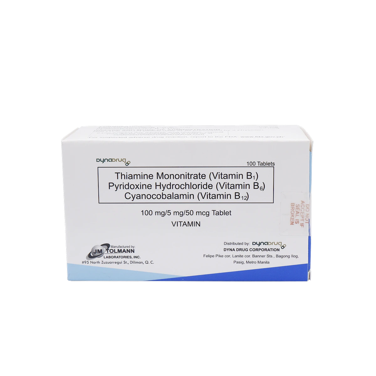MyPharma | DDC Vitamin B Complex Tablet 100s