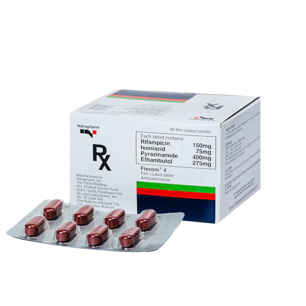 MyPharma | Fixcom 4 Film-coated tablet 150 mg/75 mg/400 mg/275 mg