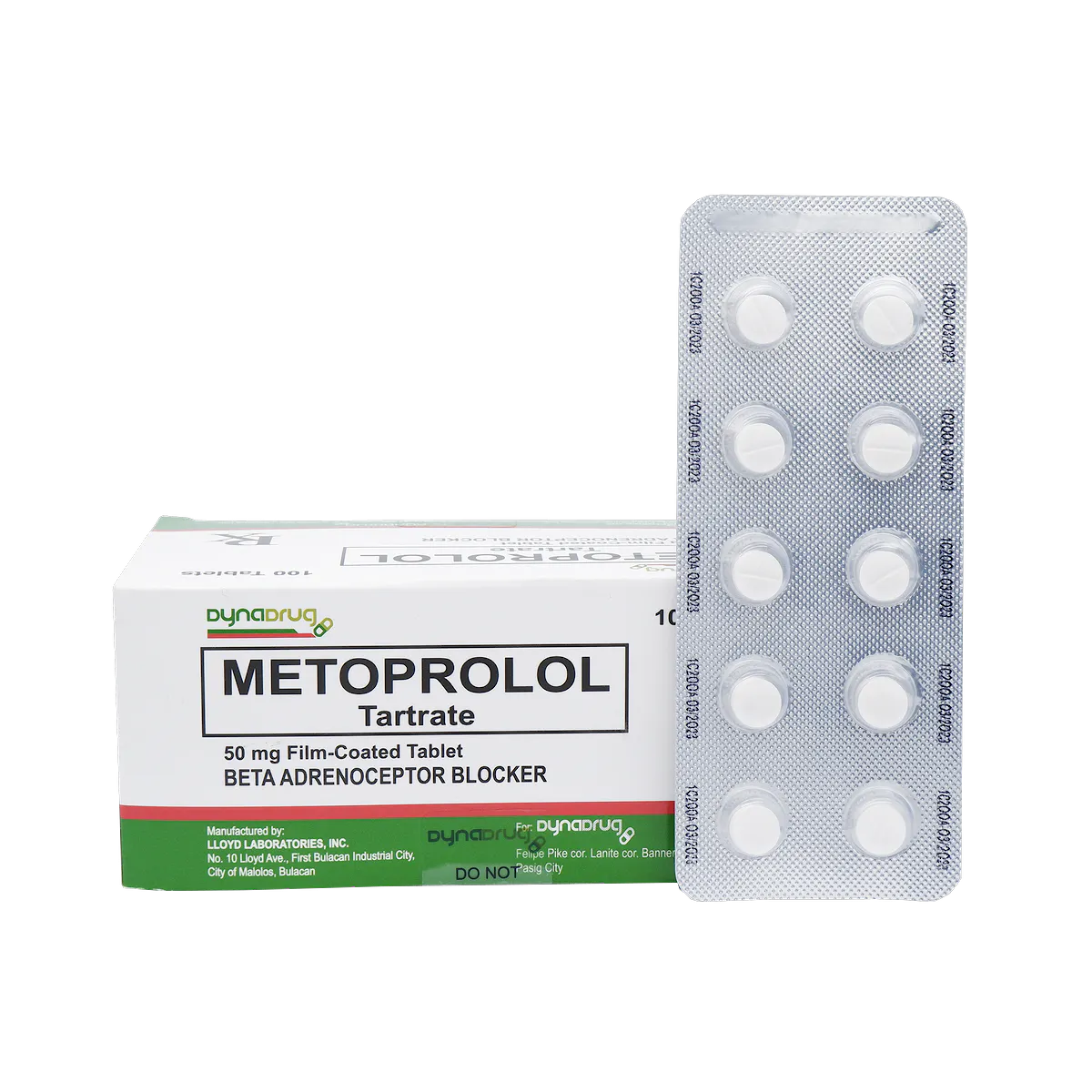MyPharma | DDC Metropolol Tab 50mg 100'