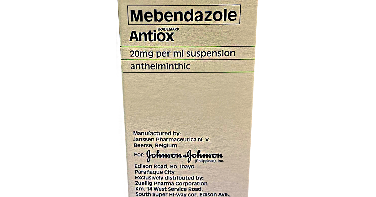 Mebendazole Antiox 20mg Price