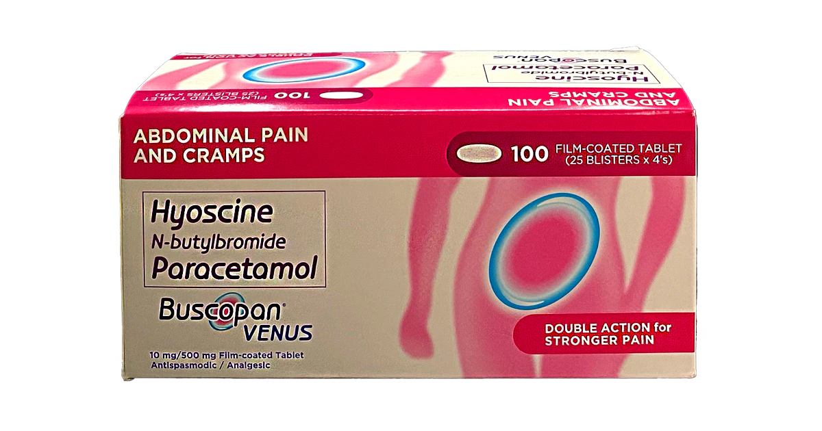 MyPharma | Buscopan Venus Tablet 10mg/500mg