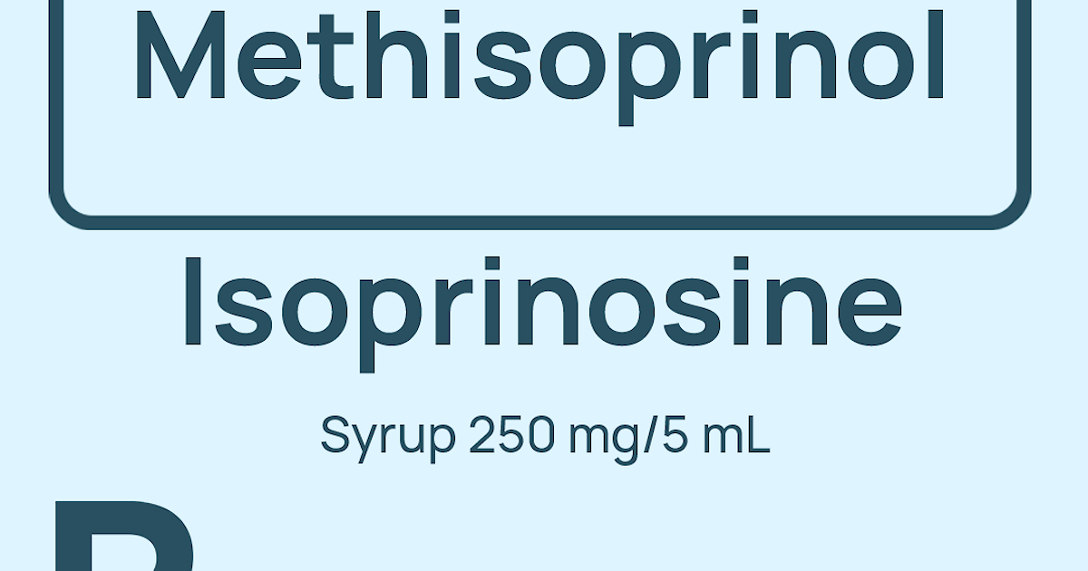 MyPharma | Isoprinosine Syrup 250 mg/5 mL x 60 mL