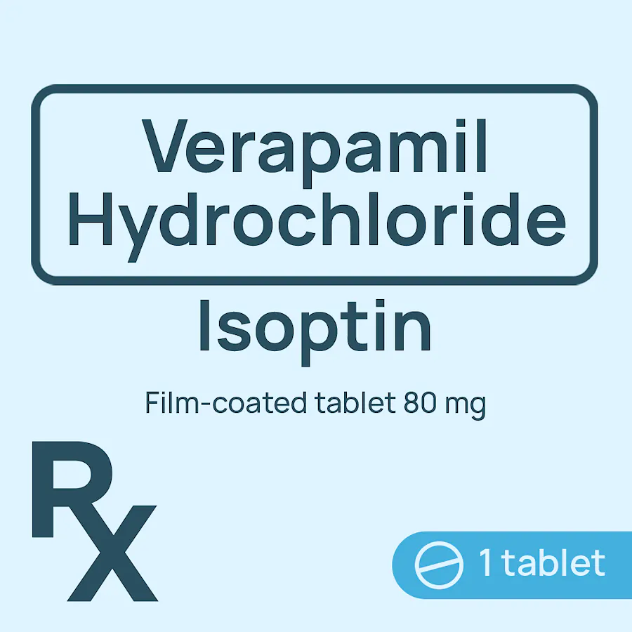MyPharma | Isoptin Film-coated tablet 80 mg