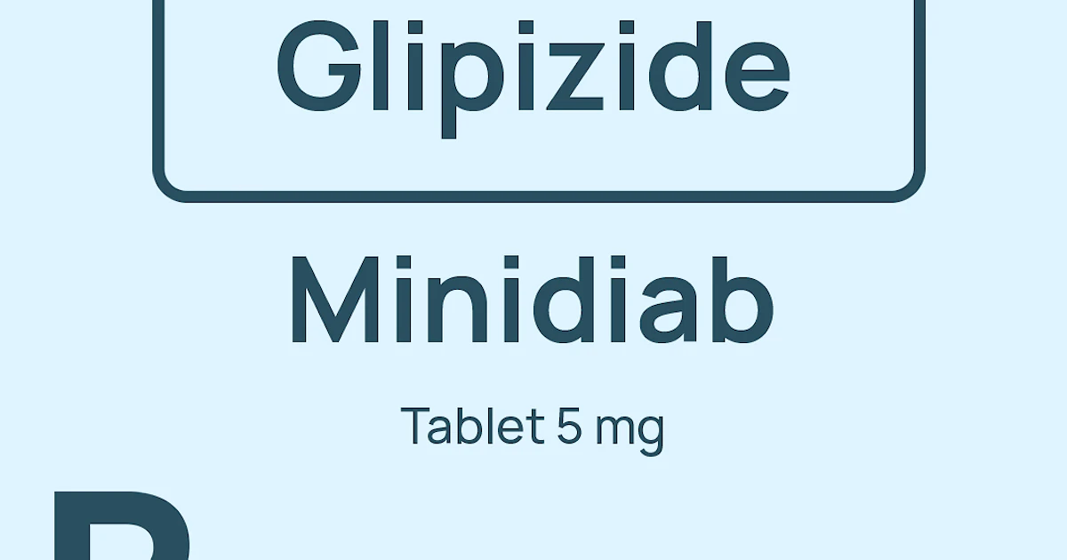 MyPharma | Minidiab Tablet 5 mg