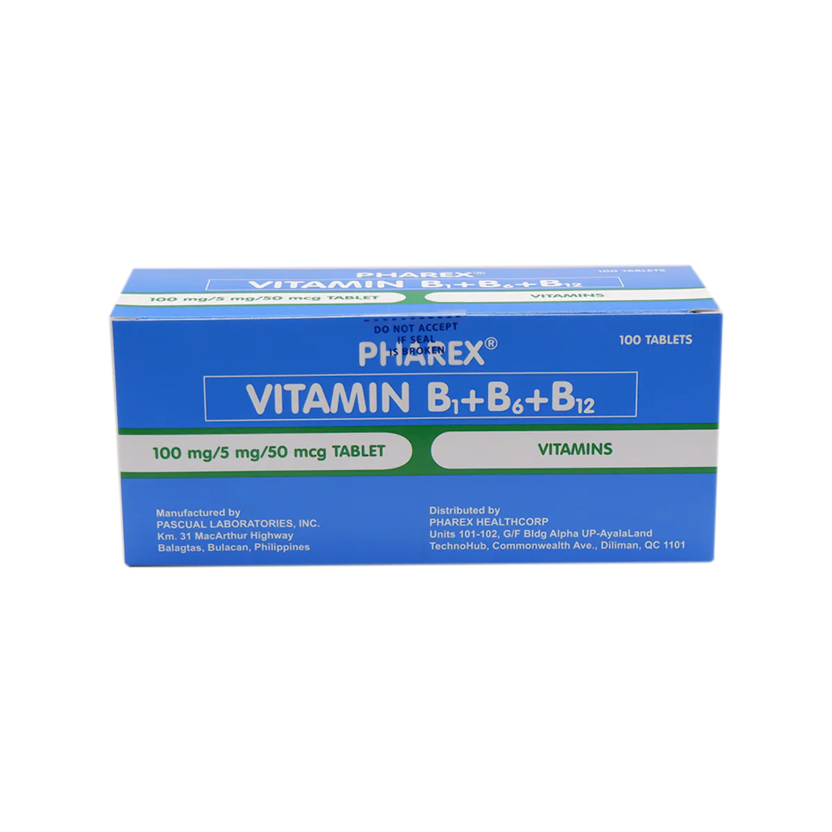 MyPharma | Pharex Vit-B Complex Tablet