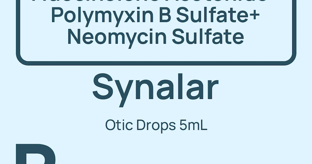 MyPharma | Synalar Otic Drop 5mL